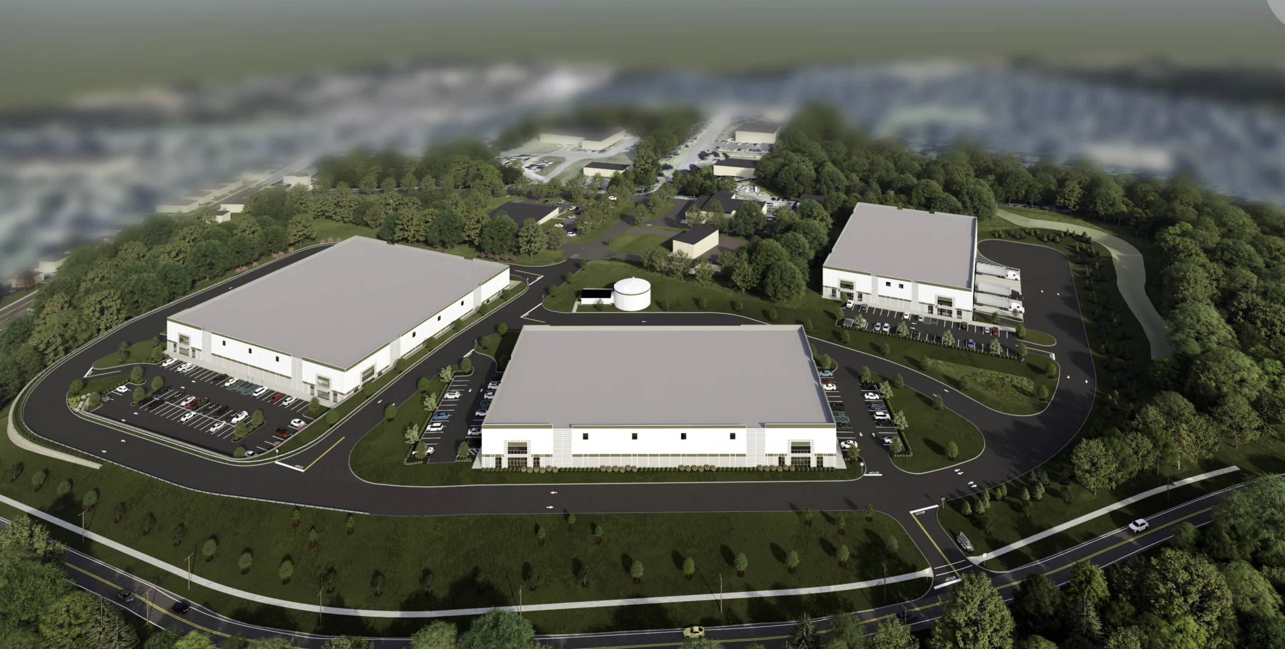 Rendering of Upper Ridge Business Park