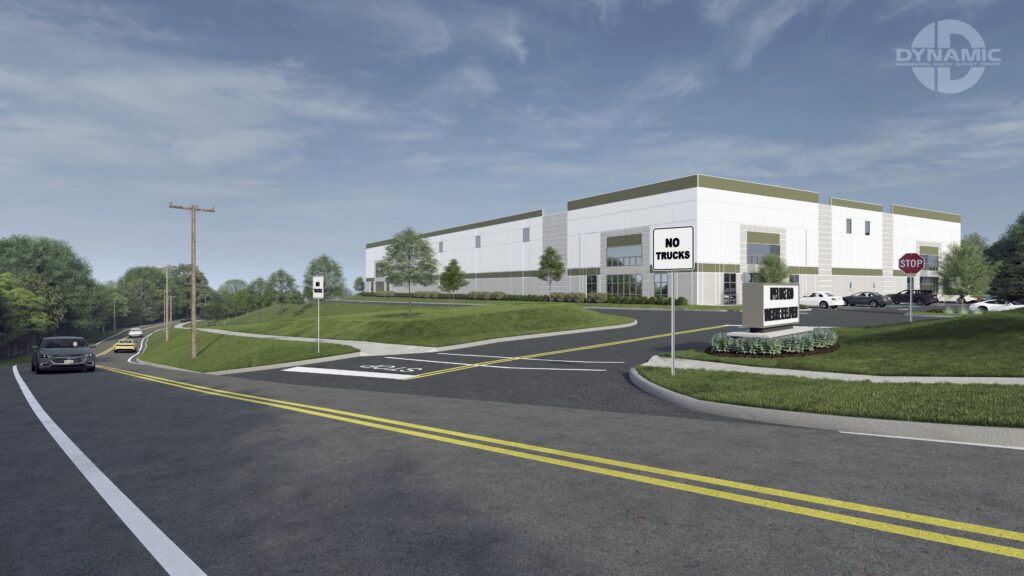 Rendering of Upper Ridge Business Park
