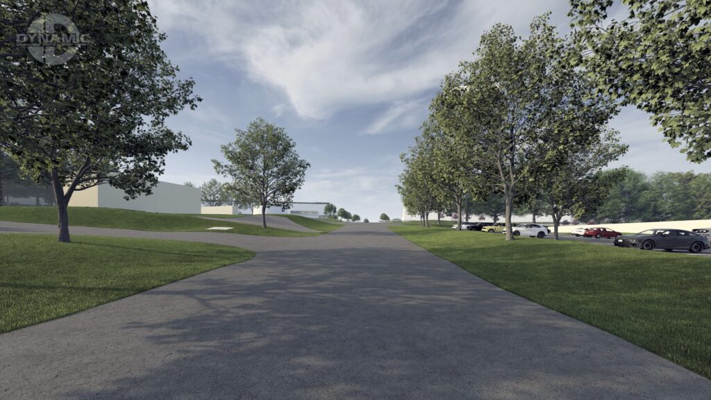 Street view rendering of Upper Ridge Business Park